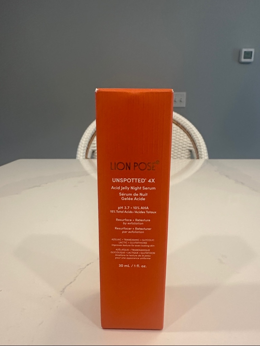 Lion Pose Unspotted 4X Acid Jelly Night Serum - New in Box